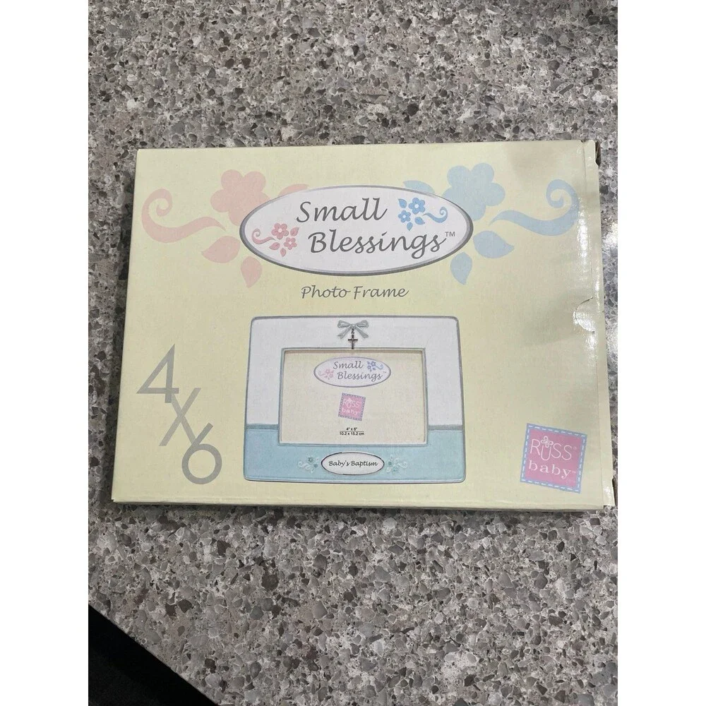 Russ Baby Baby’s Baptism Photo Frame